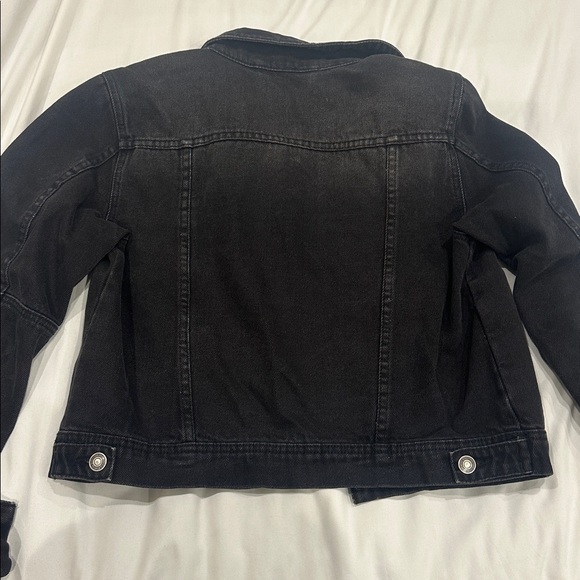 Free people black Jean jacket - Picture 3 of 3